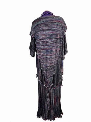 Vivian Chan Shaw hand loomed knit two piece
