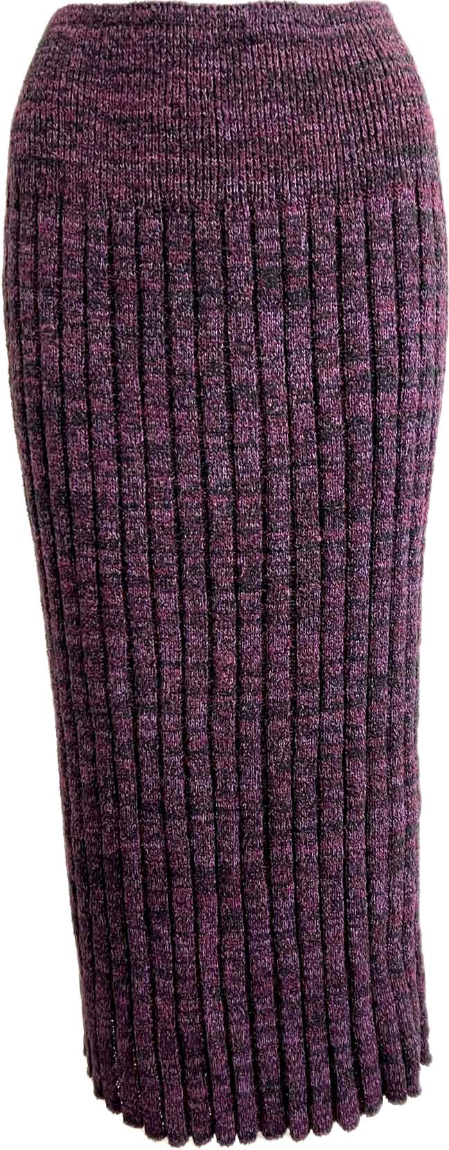 Ribbed skirt