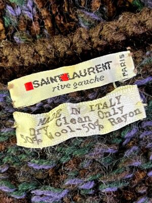 Yves Saint Laurent Vintage Cardigan with belt